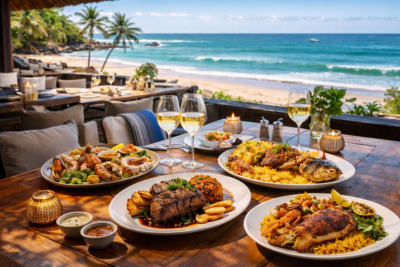 Beachfront Dining